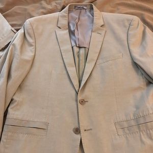 DKNY Men's Cotton Suit - 42S